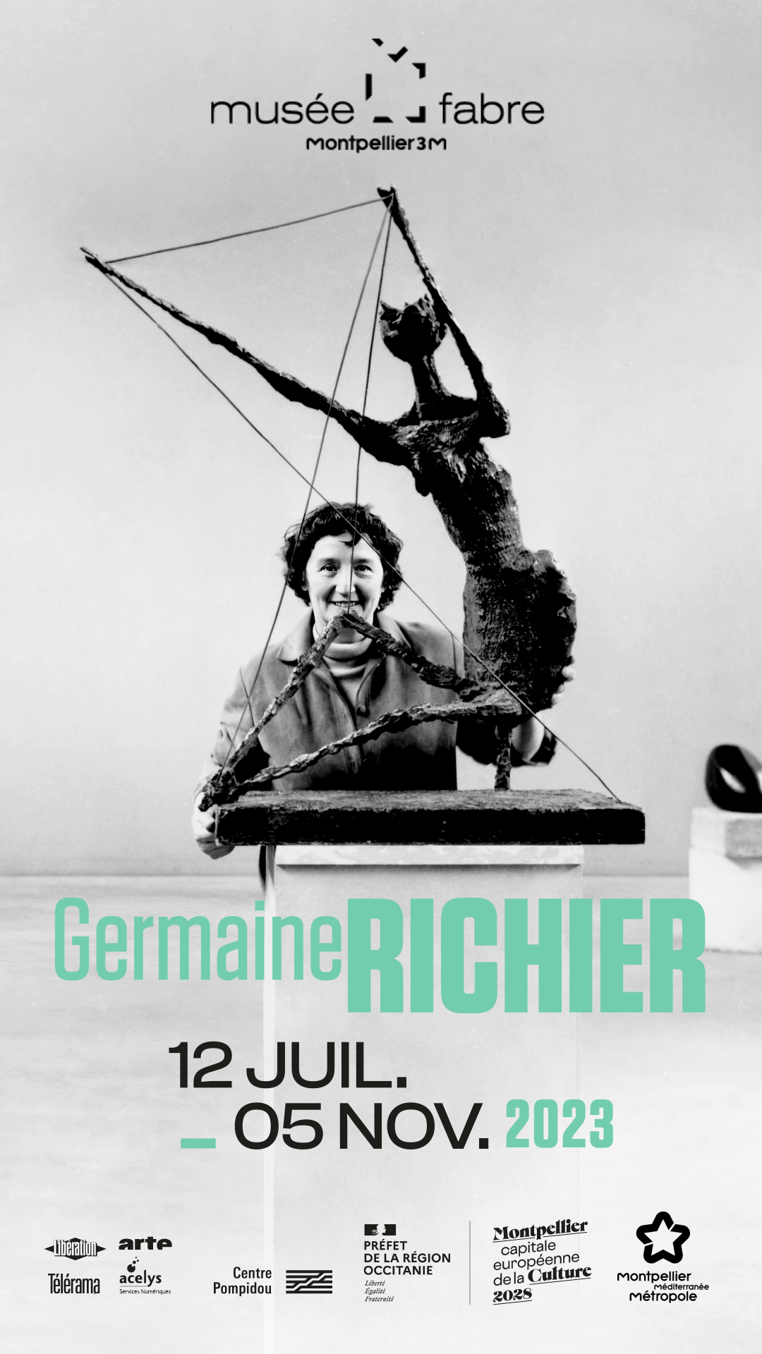 affiche exposition Germaine Richier
