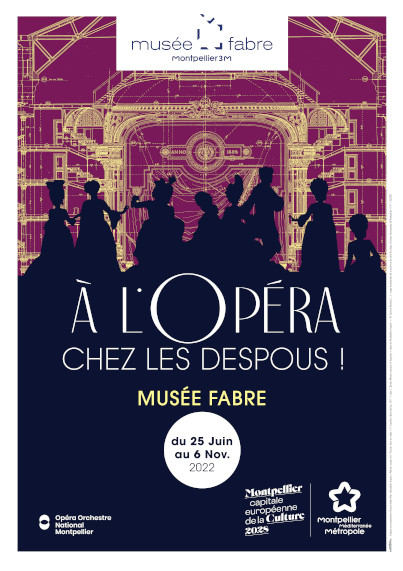 Affiche de l'exposition À l'opéra chez les Despous !